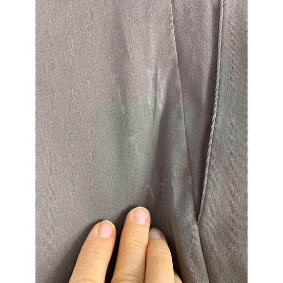 St. John Womens Taupe Trousers Dress Pants Size 10 NWT High Rise Short 6387 - Picture 10 of 13